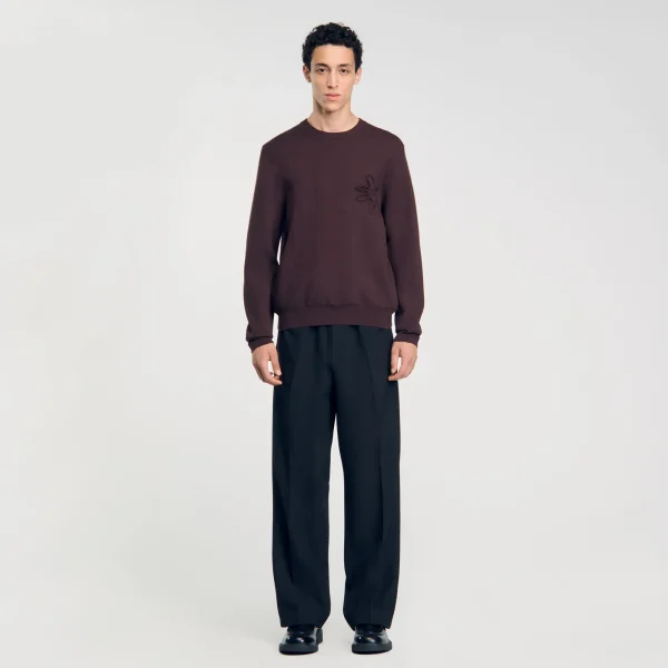 Hot Sweatshirt Fleurs Homme Sweats & Joggings | Pulls & Gilets