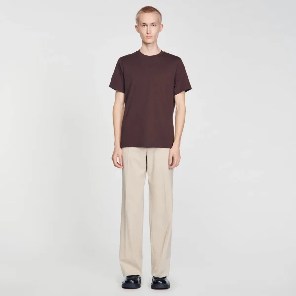Online Tee-shirt à Manches Courtes Homme T-Shirts & Polos
