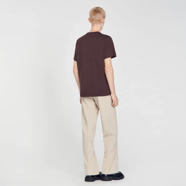 Online Tee-shirt à Manches Courtes Homme T-Shirts & Polos