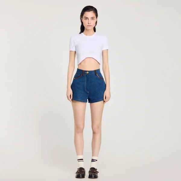 Flash Sale Tee-shirt Court Femme T-Shirts