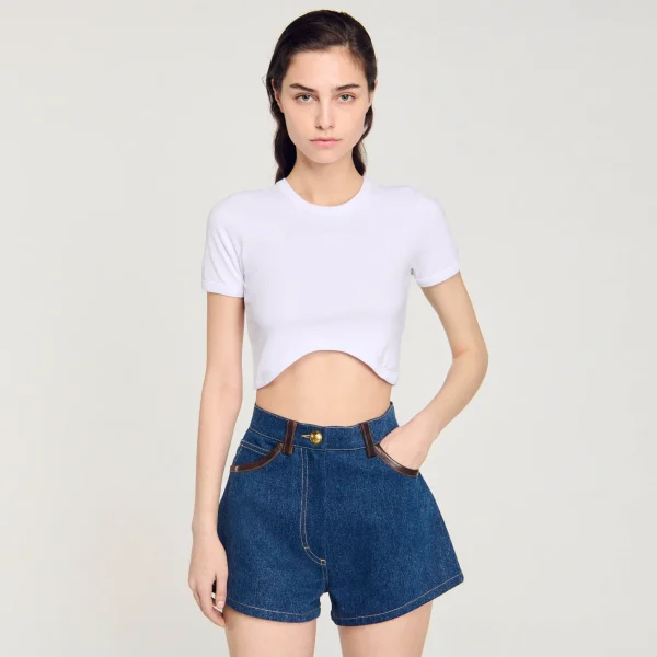 Flash Sale Tee-shirt Court Femme T-Shirts