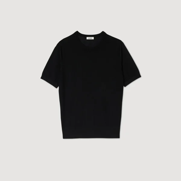 Clearance Tee-shirt En Maille Fluide Homme Pulls & Gilets