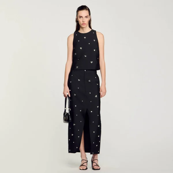 Cheap Top à Strass Femme Ensembles | Tops & Chemises