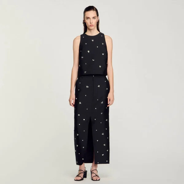 Cheap Top à Strass Femme Ensembles | Tops & Chemises