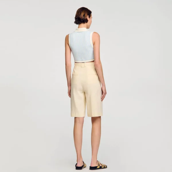 Cheap Top Rayé En Maille Femme Ensembles | Pulls & Cardigans