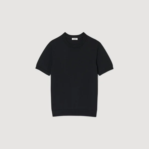 Hot T-shirt En Maille Homme T-Shirts & Polos | Pulls & Gilets