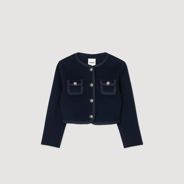 Sale Veste Courte En Laine Femme Blousons & Vestes