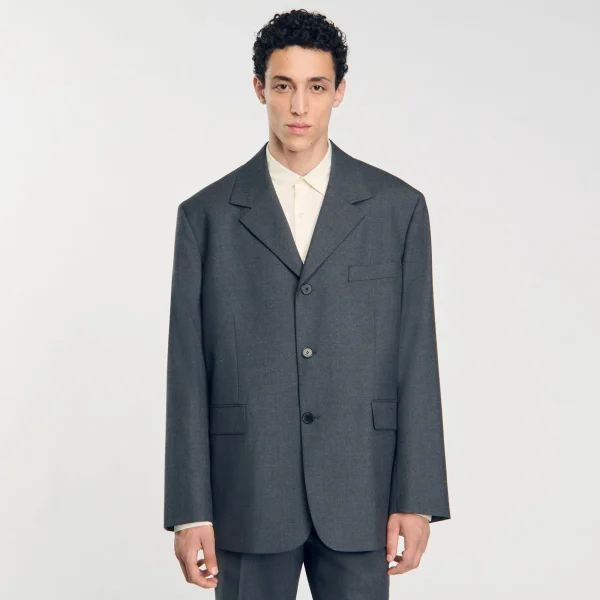 Sale Veste De Costume Oversize Homme Vestes | Costumes & Smokings