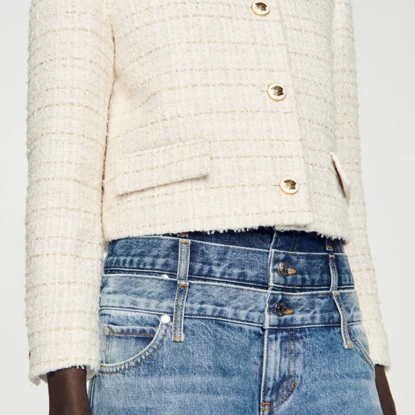 Discount Veste En Tweed Femme Blousons & Vestes