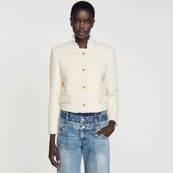 Discount Veste En Tweed Femme Blousons & Vestes